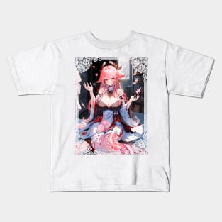 Yae Miko the Lamia (Snake Girl) Kids T-Shirt